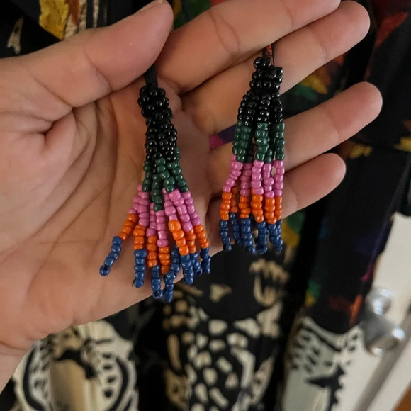 Farm Rio Black Macaws Flight Maxi Dress - Picture 7 of 8